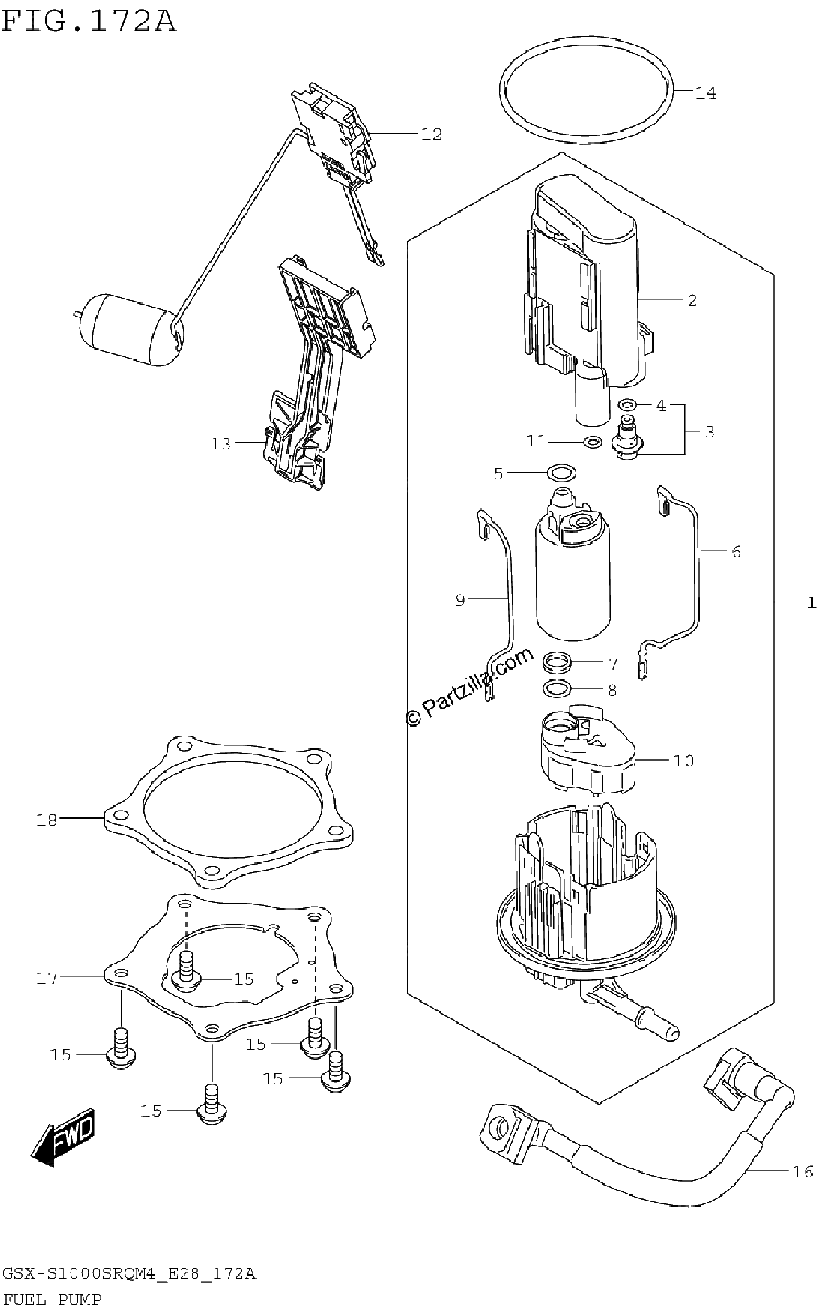 Diagrama de FUEL PUMP