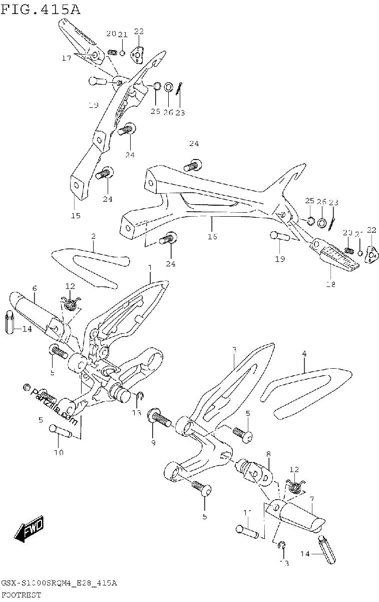 Diagrama de FOOTREST