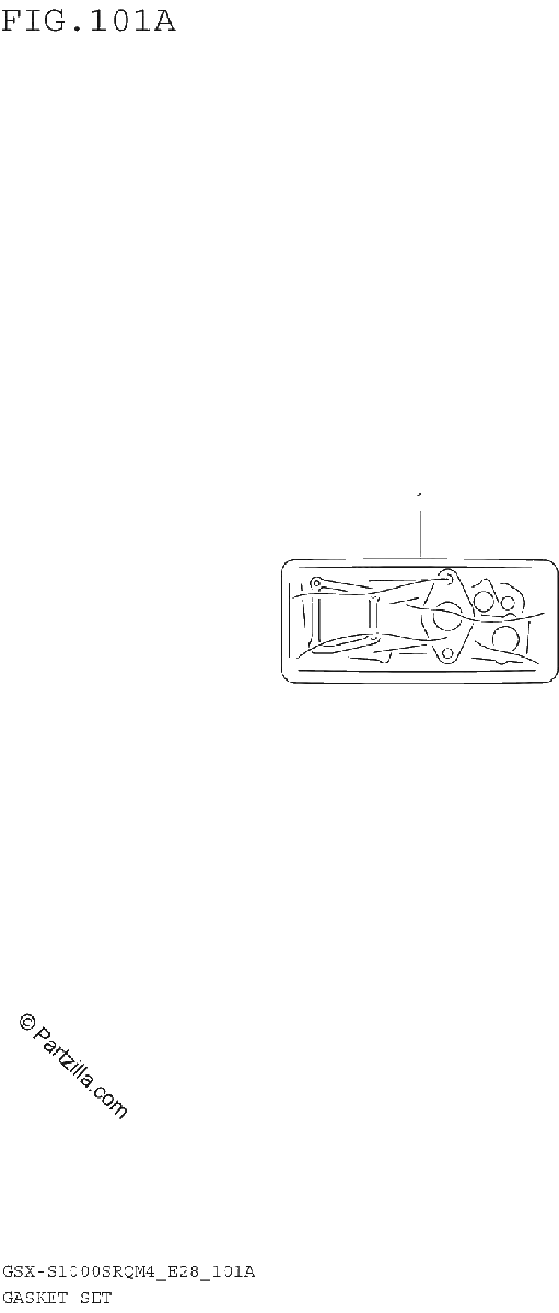 Diagrama de GASKET SET