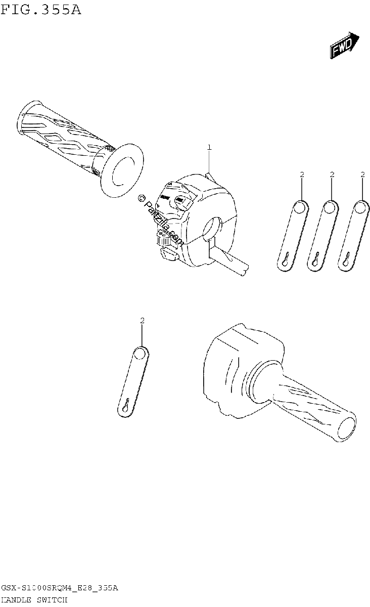 Diagrama de HANDLE SWITCH