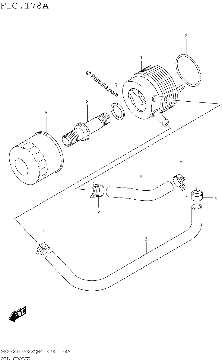 Diagrama de OIL COOLER