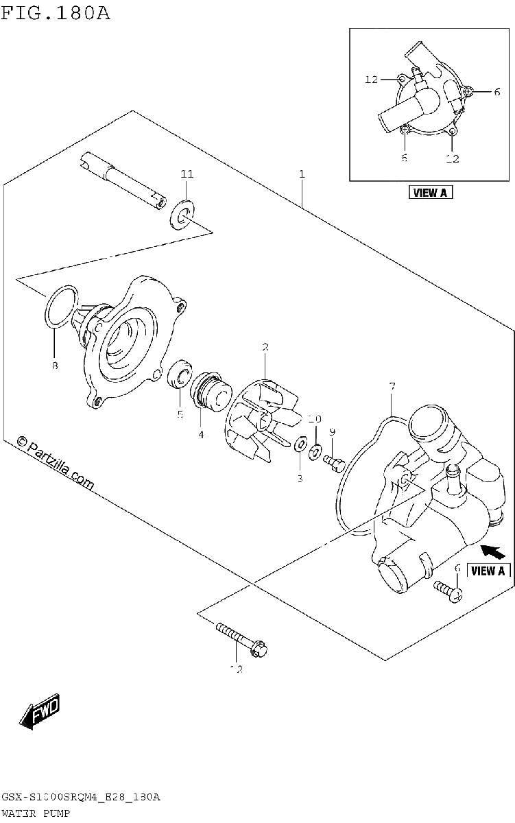 Diagrama de WATER PUMP