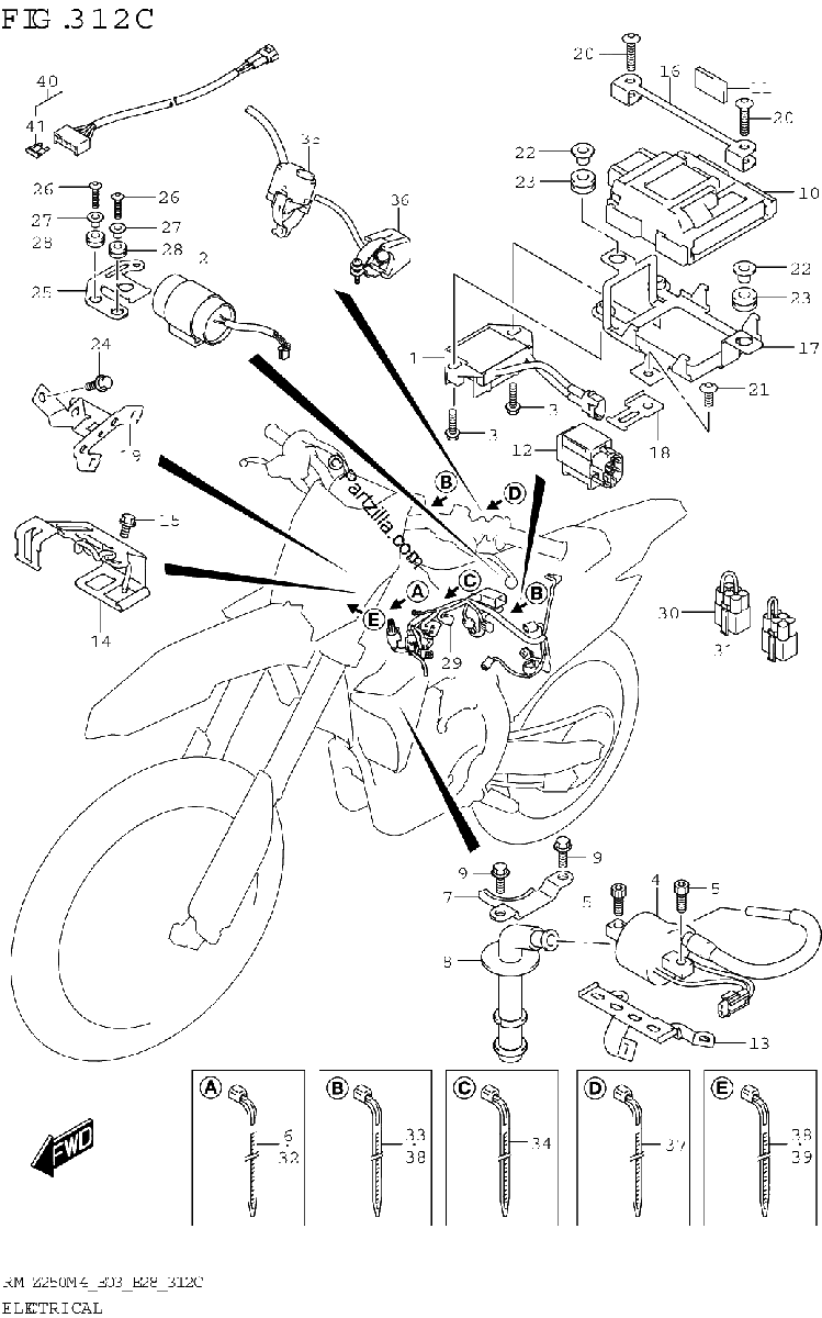 Diagrama de ELECTRICAL E28