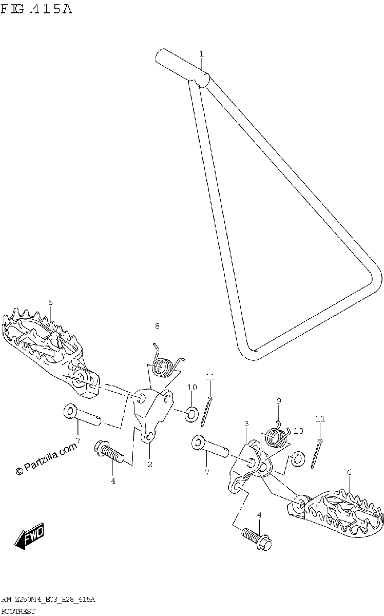 Diagrama de FOOTREST