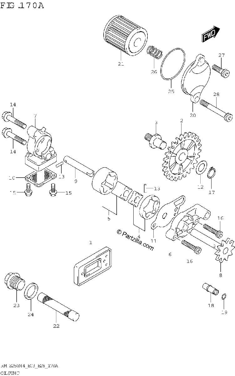 Diagrama de OIL PUMP