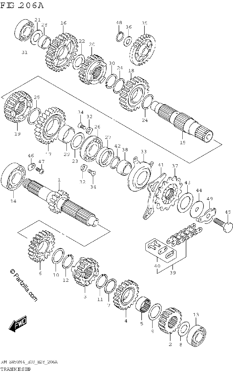 Diagrama de TRANSMISSION