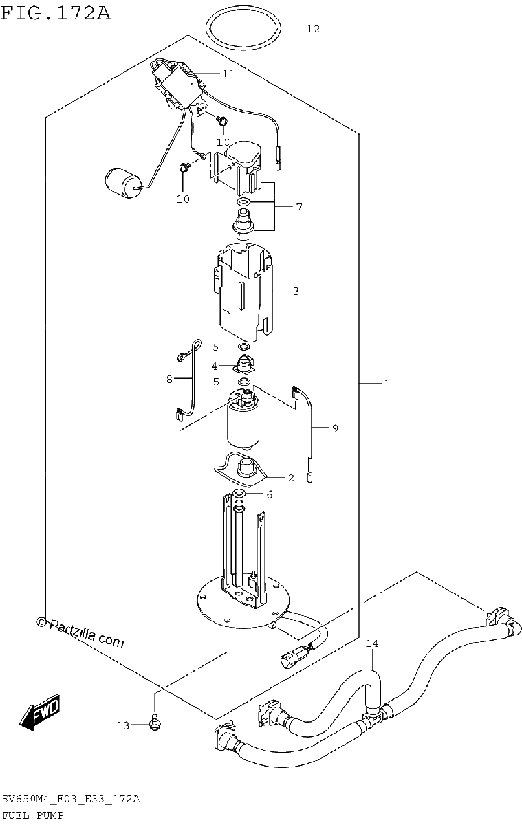 Diagrama de FUEL PUMP