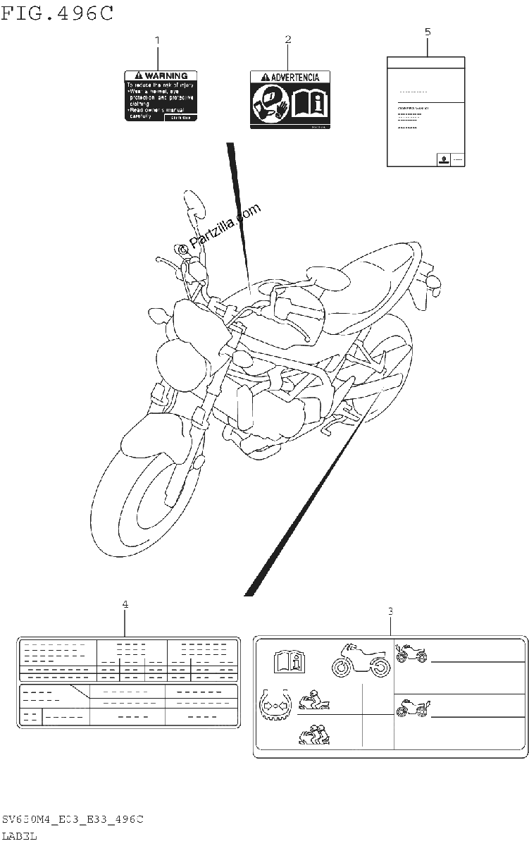 Diagrama de LABEL SV650AM4 E28