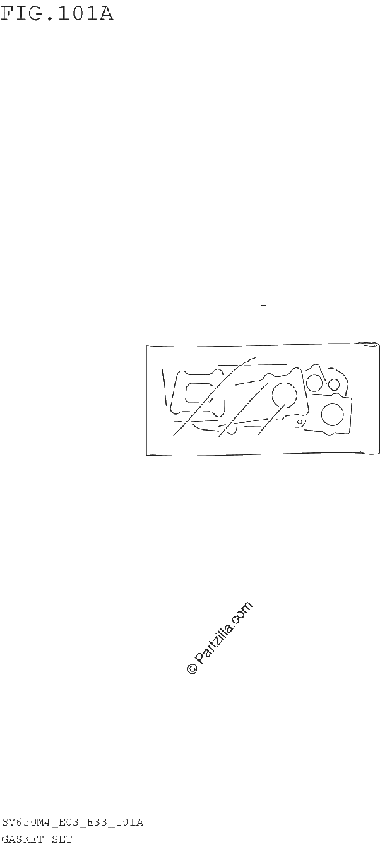 Diagrama de GASKET SET
