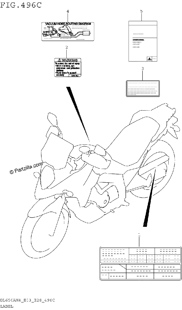 Diagrama de LABEL DL650AM4 E33