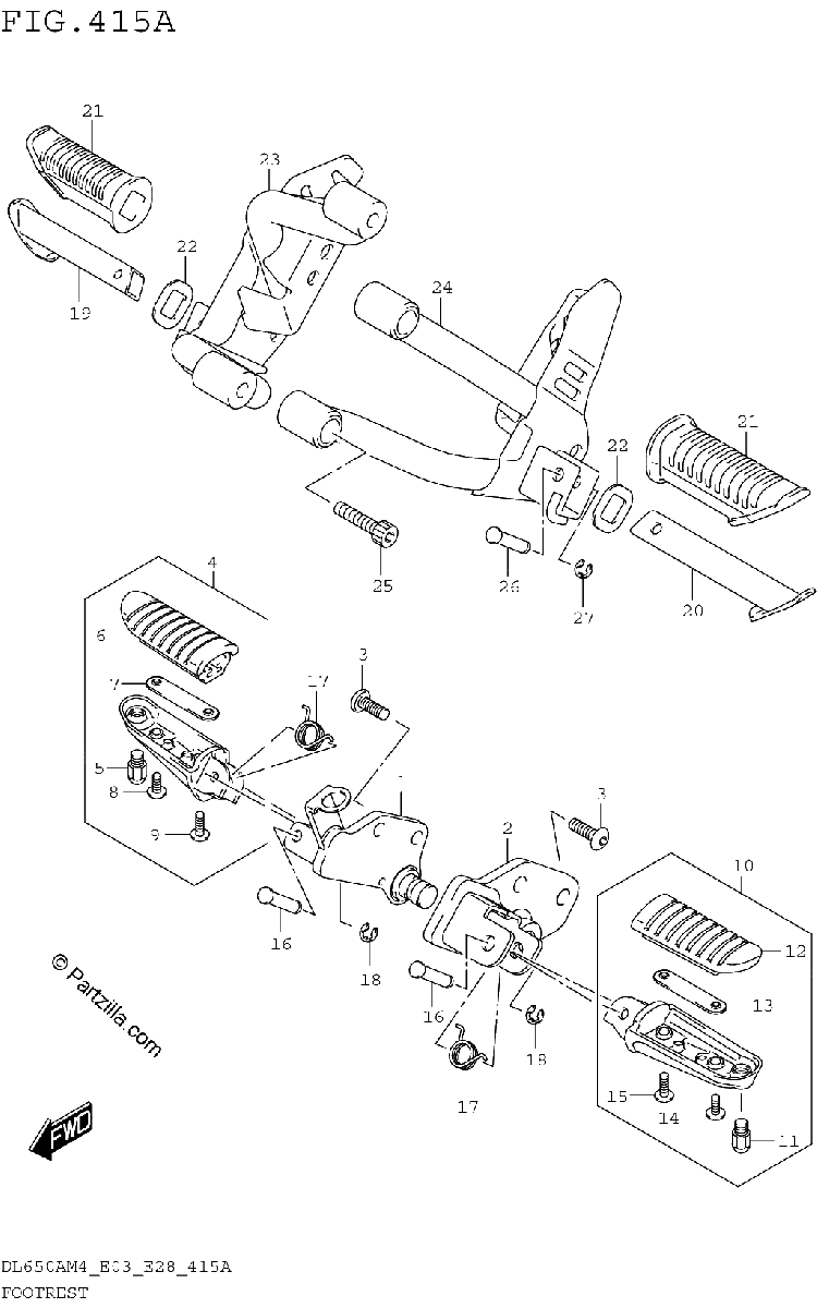 Diagrama de FOOTREST