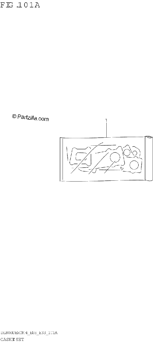 Diagrama de GASKET SET