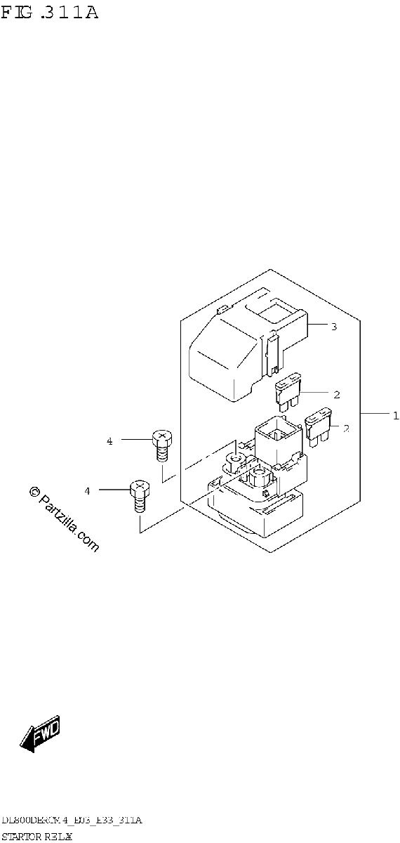 Diagrama de STARTOR RELAY