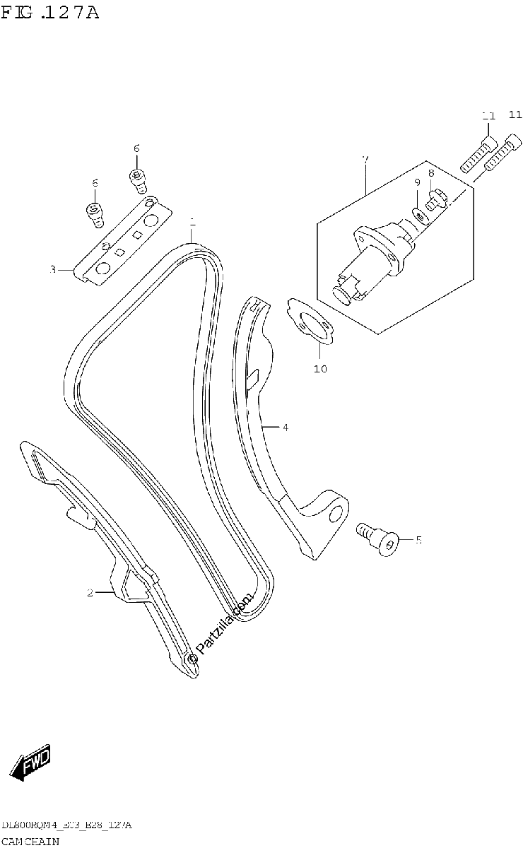 Diagrama de CAM CHAIN