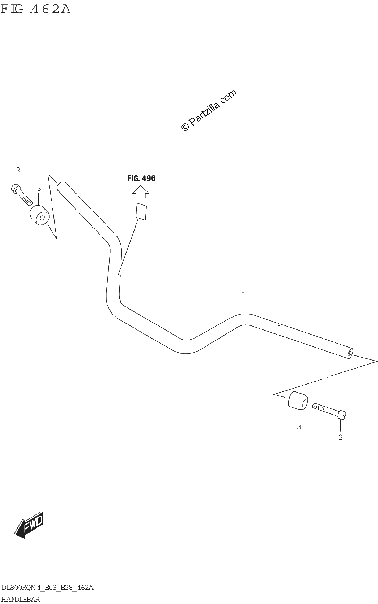 Diagrama de HANDLEBAR