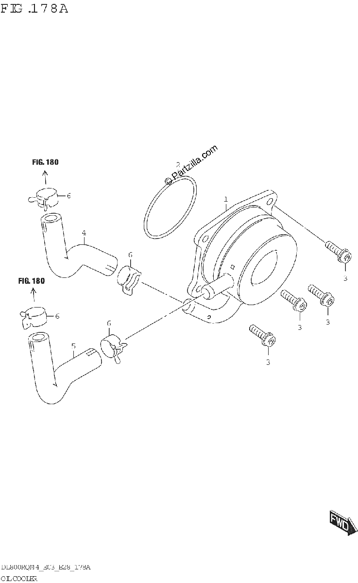 Diagrama de OIL COOLER