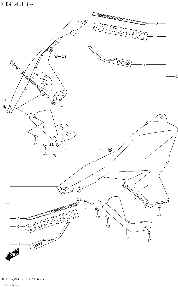Diagrama de SIDE COVER