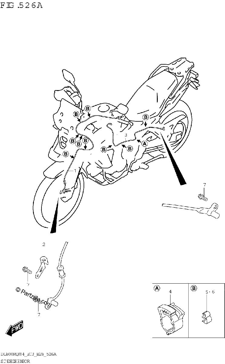 Diagrama de SPEED SENSOR