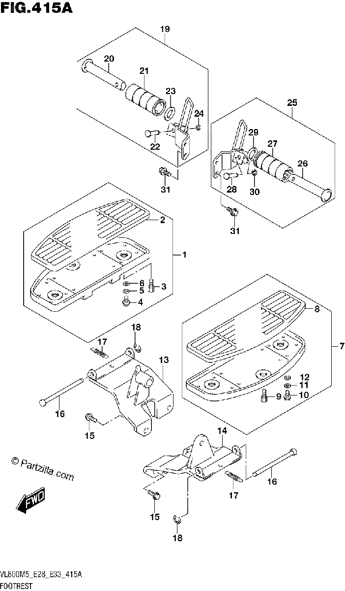 Diagrama de FOOTREST