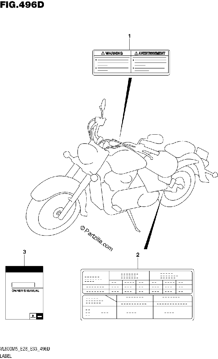 Diagrama de LABEL VL800 E28