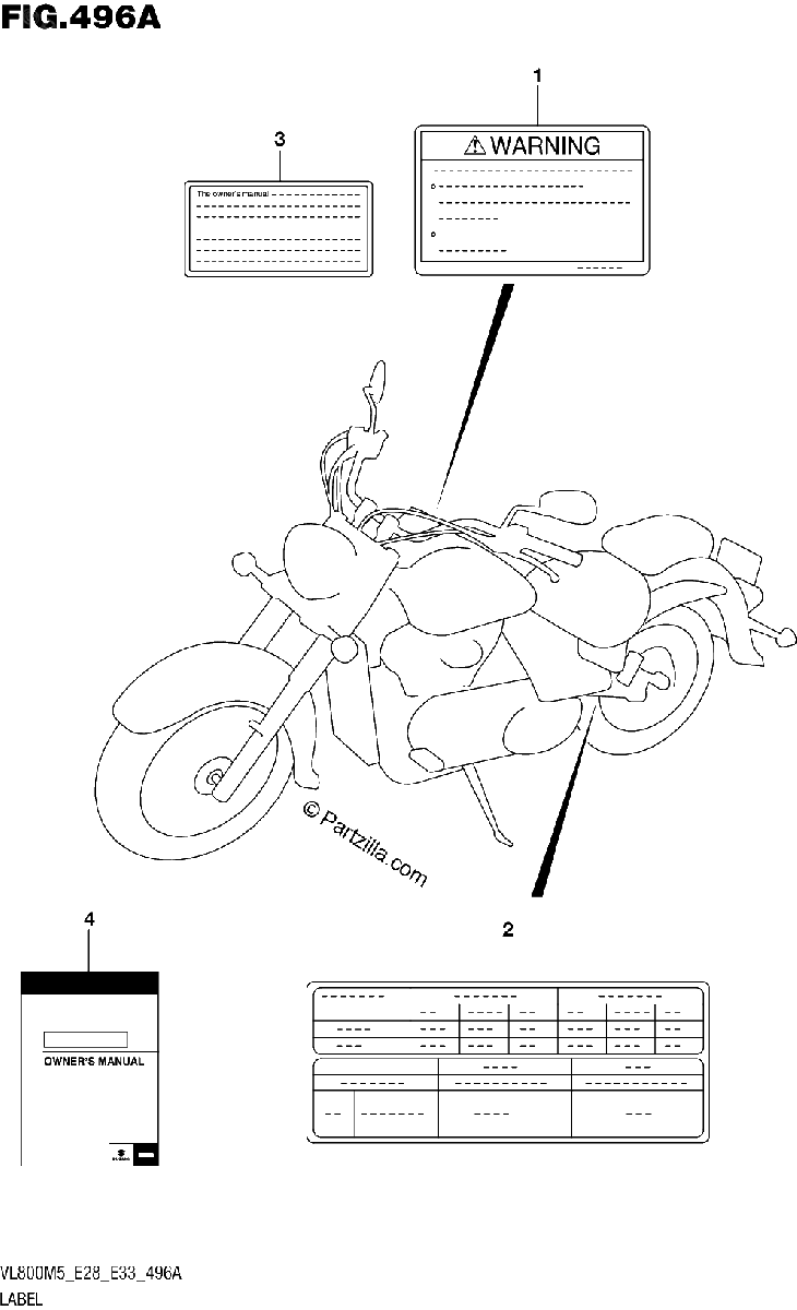 Diagrama de LABEL VL800T E33