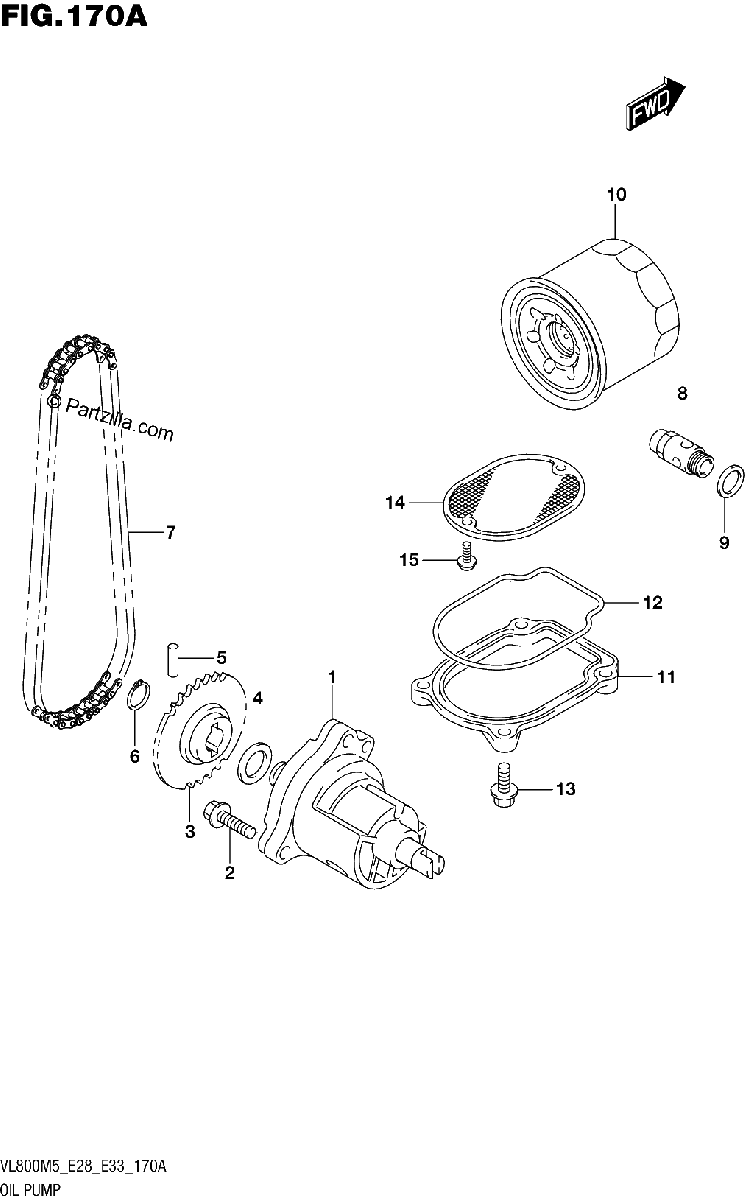 Diagrama de OIL PUMP