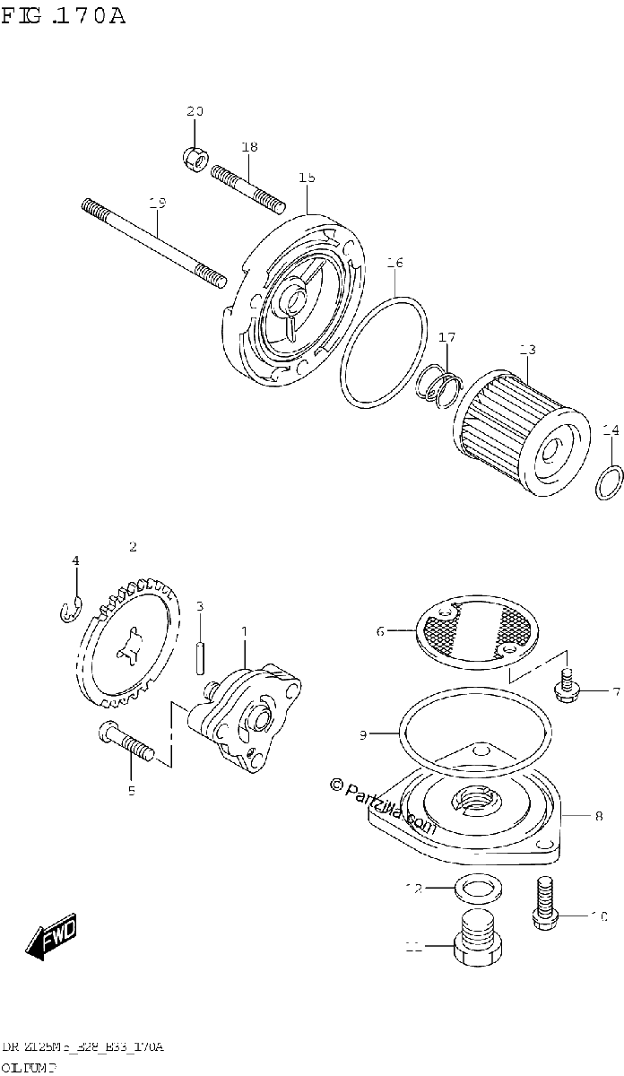 Diagrama de OIL PUMP