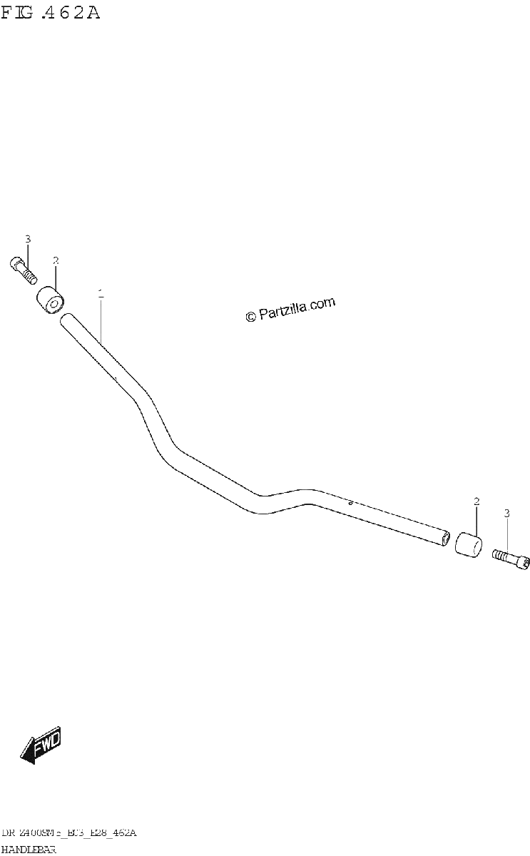 Diagrama de HANDLEBAR