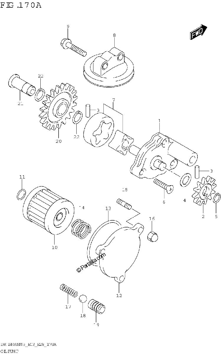 Diagrama de OIL PUMP