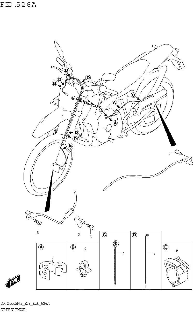 Diagrama de SPEED SENSOR