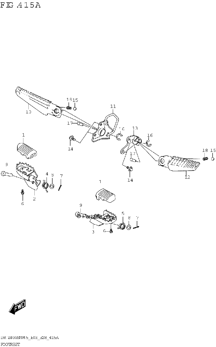 Diagrama de FOOTREST