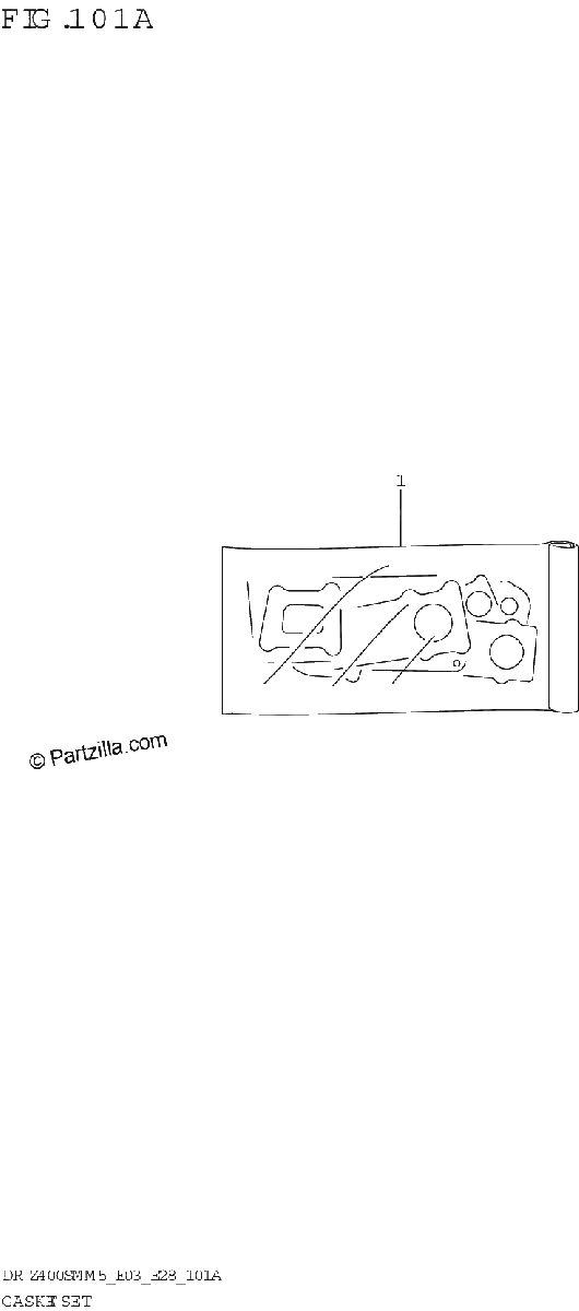Diagrama de GASKET SET