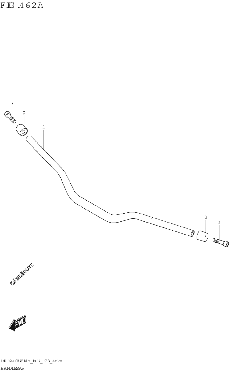 Diagrama de HANDLEBAR