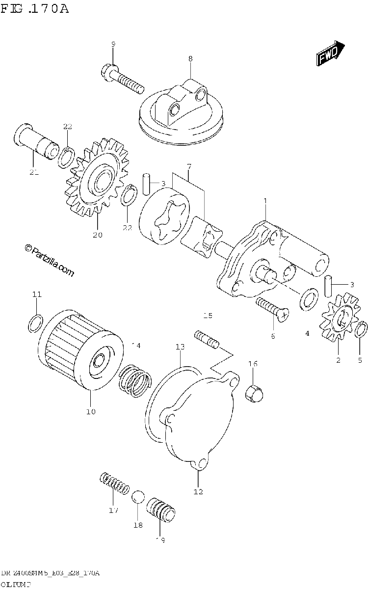Diagrama de OIL PUMP