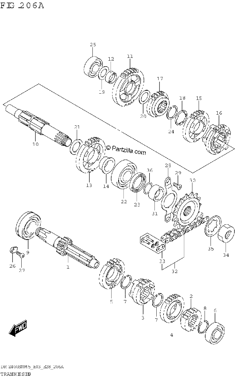 Diagrama de TRANSMISSION