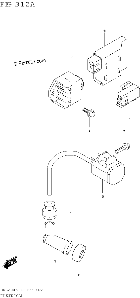 Diagrama de ELECTRICAL E33
