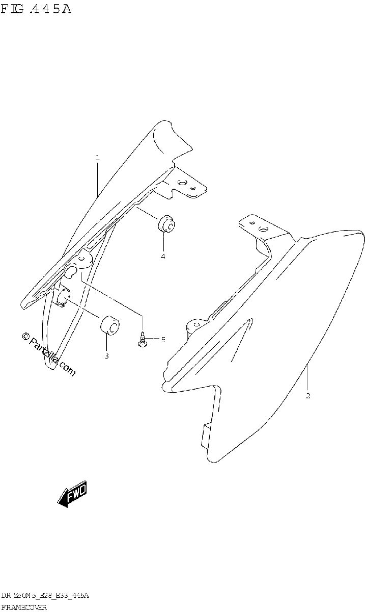 Diagrama de FRAME COVER