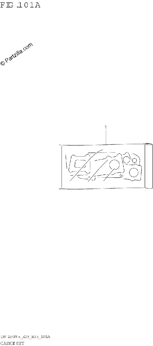 Diagrama de GASKET SET