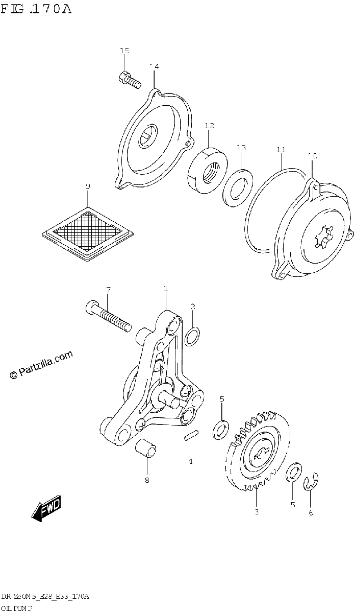 Diagrama de OIL PUMP