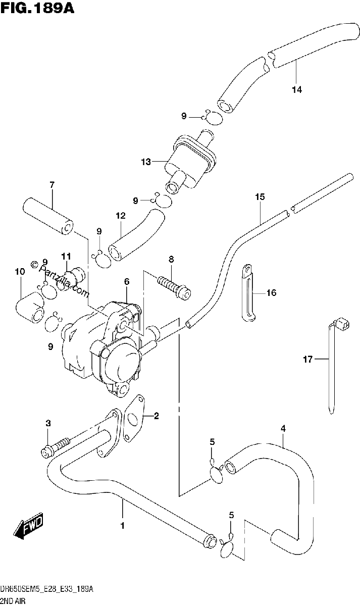 Diagrama de 2ND AIR