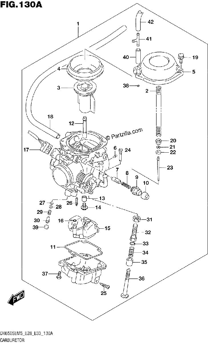 Diagrama de CARBURETOR