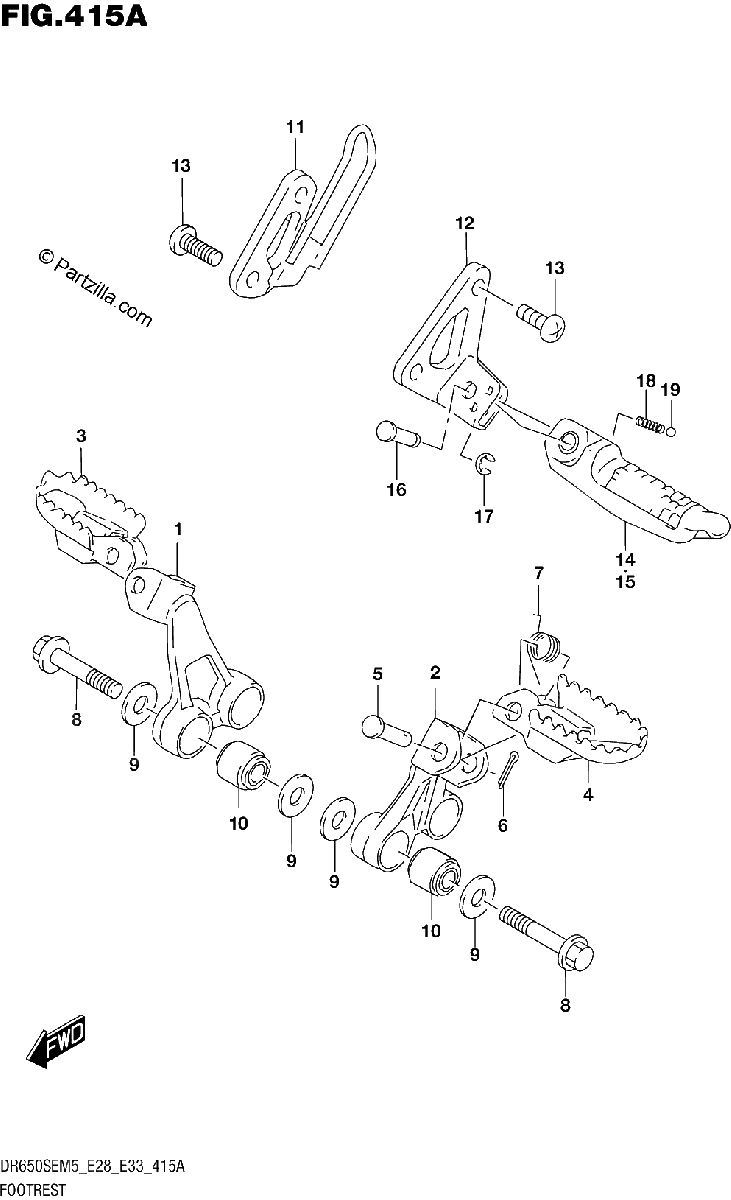 Diagrama de FOOTREST