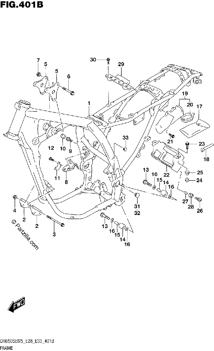 Diagrama de FRAME E28