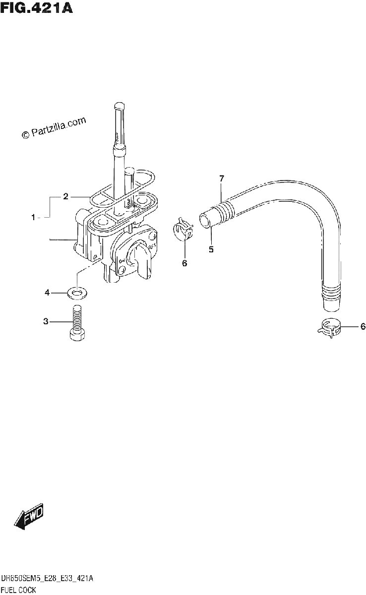 Diagrama de FUEL COCK