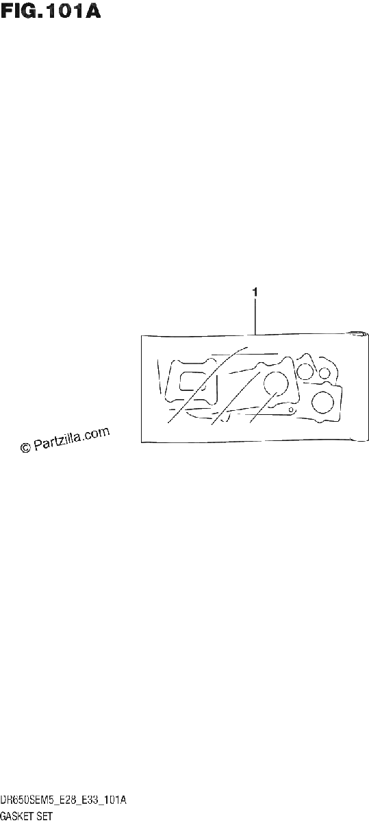 Diagrama de GASKET SET