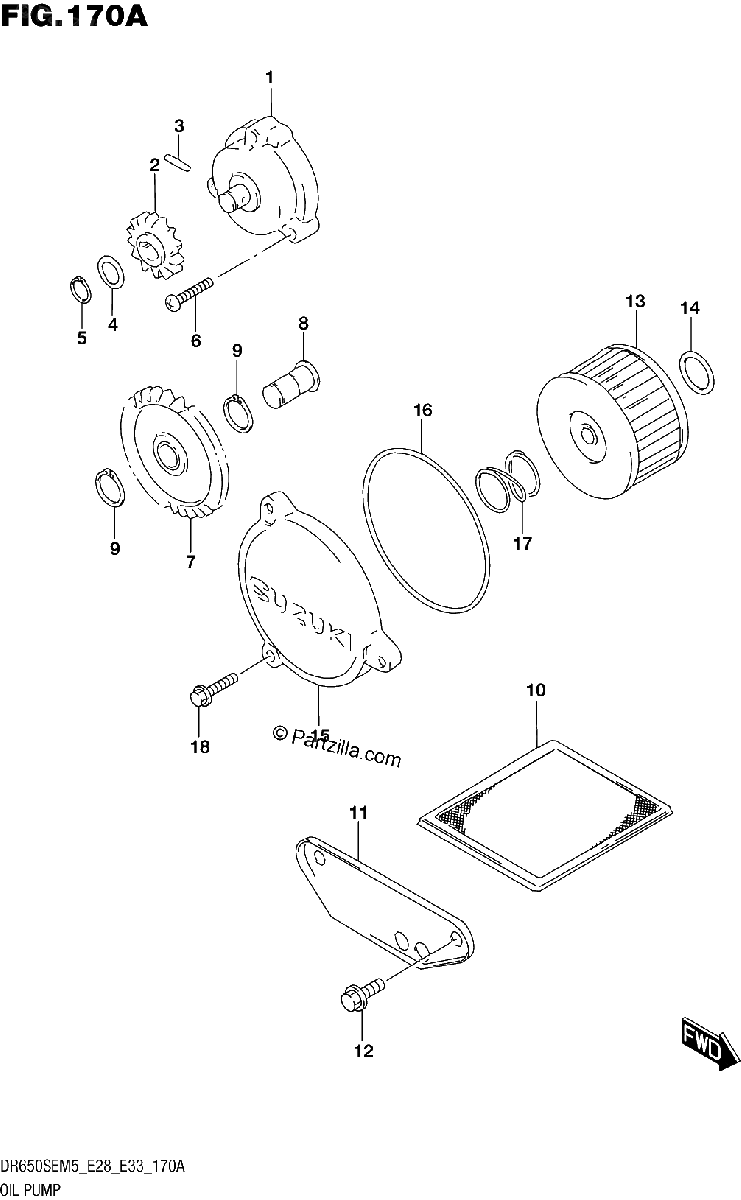 Diagrama de OIL PUMP