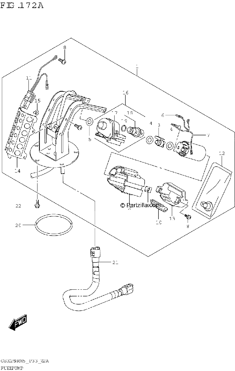 Diagrama de FUEL PUMP