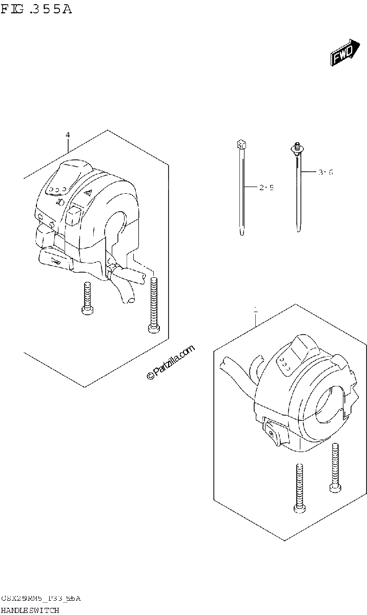 Diagrama de HANDLE SWITCH