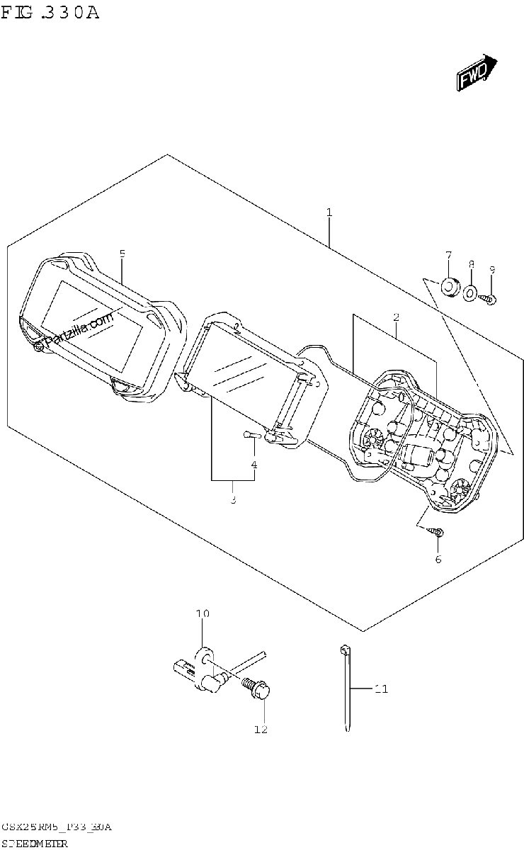 Diagrama de SPEEDOMETER