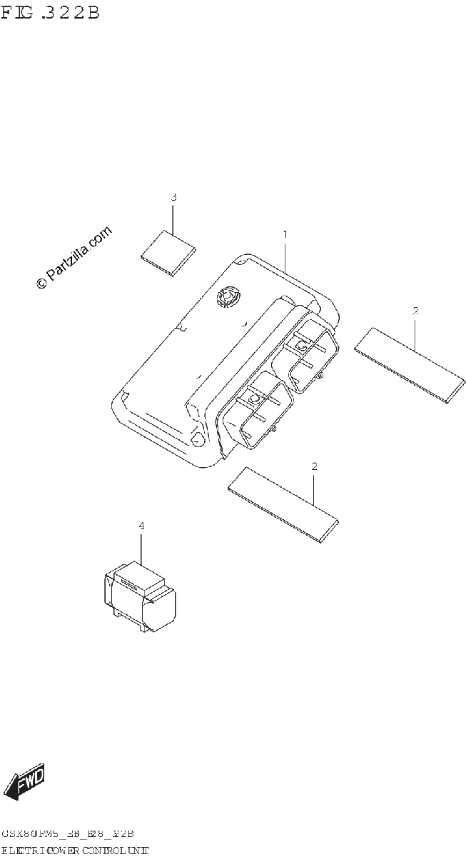 Diagrama de ELECTRIC POWER CONTROL UNIT